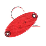 Maxbell LED Side Marker Light Attachment Indicator Lamp for Trailer Rvs Caravan Red