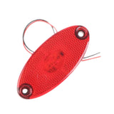 Maxbell LED Side Marker Light Attachment Indicator Lamp for Trailer Rvs Caravan Red