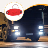 Maxbell LED Side Marker Light Attachment Indicator Lamp for Trailer Rvs Caravan Red