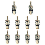 Maxbell 10 Pieces Air Conditioning Valve Core Repair Easy to Install Direct Replaces
