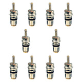 Maxbell 10 Pieces Air Conditioning Valve Core Repair Easy to Install Direct Replaces
