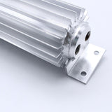 Maxbell 24" Finned Double Pass Trans Oil Cooler Premium Accs Vehicle Parts Universal