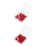 Maxbell 30/50 Pieces Red Paintless Dents Removal Kit for Door Dings Small Dents 30