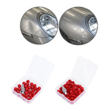 Maxbell 30/50 Pieces Red Paintless Dents Removal Kit for Door Dings Small Dents 30
