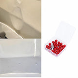 Maxbell 30/50 Pieces Red Paintless Dents Removal Kit for Door Dings Small Dents 30