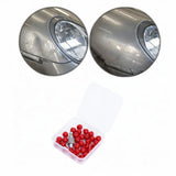 Maxbell 30/50 Pieces Red Paintless Dents Removal Kit for Door Dings Small Dents 30