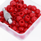 Maxbell 30/50 Pieces Red Paintless Dents Removal Kit for Door Dings Small Dents 50