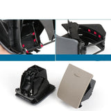 Maxbell Center Console Cup Holder 6396800458 for Mercedes-benz Viano W639 10-15 Gray
