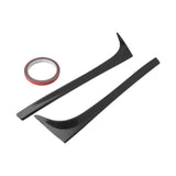 Maxbell 2 Pieces Trunk Sidespoiler Side Wing Air Deflectors Sturdy Easy Installation A
