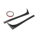 Maxbell 2 Pieces Trunk Sidespoiler Side Wing Air Deflectors Sturdy Easy Installation A