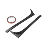 Maxbell 2 Pieces Trunk Sidespoiler Side Wing Air Deflectors Sturdy Easy Installation A