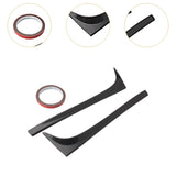 Maxbell 2 Pieces Trunk Sidespoiler Side Wing Air Deflectors Sturdy Easy Installation A