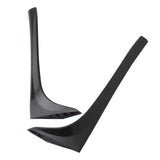 Maxbell 2 Pieces Trunk Sidespoiler Side Wing Air Deflectors Sturdy Easy Installation A