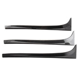 Maxbell 2 Pieces Trunk Sidespoiler Side Wing Air Deflectors Sturdy Easy Installation A