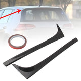 Maxbell 2 Pieces Trunk Sidespoiler Side Wing Air Deflectors Sturdy Easy Installation A