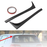 Maxbell 2 Pieces Trunk Sidespoiler Side Wing Air Deflectors Sturdy Easy Installation A