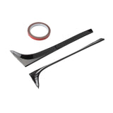 Maxbell 2 Pieces Trunk Sidespoiler Side Wing Air Deflectors Sturdy Easy Installation B