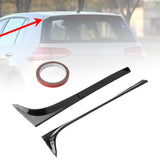 Maxbell 2 Pieces Trunk Sidespoiler Side Wing Air Deflectors Sturdy Easy Installation B