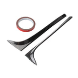 Maxbell 2 Pieces Trunk Sidespoiler Side Wing Air Deflectors Sturdy Easy Installation C