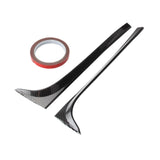 Maxbell 2 Pieces Trunk Sidespoiler Side Wing Air Deflectors Sturdy Easy Installation C