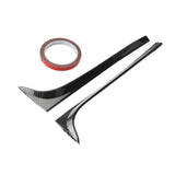 Maxbell 2 Pieces Trunk Sidespoiler Side Wing Air Deflectors Sturdy Easy Installation C
