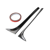 Maxbell 2 Pieces Trunk Sidespoiler Side Wing Air Deflectors Sturdy Easy Installation C