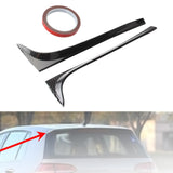 Maxbell 2 Pieces Trunk Sidespoiler Side Wing Air Deflectors Sturdy Easy Installation C