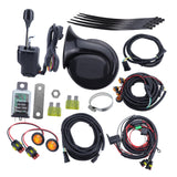 Maxbell Universal Automotive Turn Signal Kit Simple Assembly Replace Parts with Horn