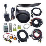 Maxbell Universal Automotive Turn Signal Kit Simple Assembly Replace Parts with Horn