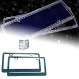 Maxbell License Plate Frame for Women Decorative Sturdy Stainless Steel