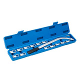 Maxbell 15Pcs Belt Tensioner Tool Kit Labor Saving Auxiliary Timing Belt
