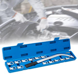 Maxbell 15Pcs Belt Tensioner Tool Kit Labor Saving Auxiliary Timing Belt