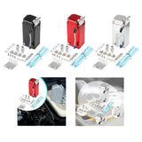 Maxbell Generic Oil Catch Can Kit Sturdy Repair Parts Replacement Oil Separator Tank Black