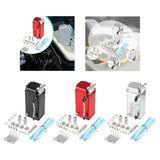 Maxbell Generic Oil Catch Can Kit Sturdy Repair Parts Replacement Oil Separator Tank Black