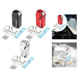 Maxbell Generic Oil Catch Can Kit Sturdy Repair Parts Replacement Oil Separator Tank Black