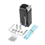 Maxbell Generic Oil Catch Can Kit Sturdy Repair Parts Replacement Oil Separator Tank Black