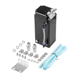 Maxbell Generic Oil Catch Can Kit Sturdy Repair Parts Replacement Oil Separator Tank Black