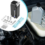 Maxbell Generic Oil Catch Can Kit Sturdy Repair Parts Replacement Oil Separator Tank Black