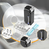 Maxbell Generic Oil Catch Can Kit Sturdy Repair Parts Replacement Oil Separator Tank Black