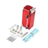 Maxbell Generic Oil Catch Can Kit Sturdy Repair Parts Replacement Oil Separator Tank Red
