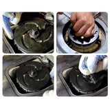Maxbell Fuel Pump Wrench 3 Jaws Adjustable Sturdy Fuel Tank Lid Cover Remove Spanner