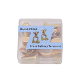 Maxbell Car Battery Terminal Connector Premium Positive and Negative Terminal Clamps