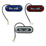 Maxbell Truck Side Marker Light Easy to Install Side Lamp for Truck Car Trailer Blue