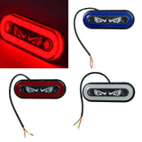 Maxbell Truck Side Marker Light Easy to Install Side Lamp for Truck Car Trailer Blue