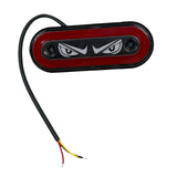 Maxbell Truck Side Marker Light Easy to Install Side Lamp for Truck Car Trailer Red