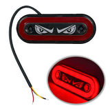 Maxbell Truck Side Marker Light Easy to Install Side Lamp for Truck Car Trailer Red