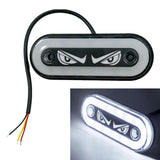 Maxbell Truck Side Marker Light Easy to Install Side Lamp for Truck Car Trailer White