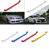 Maxbell Rear Lower Subframe Tie Bar Aluminum Alloy for 1996-2000 Honda Civic EK Silver