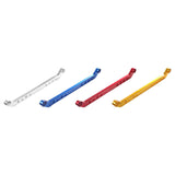 Maxbell Rear Lower Subframe Tie Bar Aluminum Alloy for 1996-2000 Honda Civic EK Silver
