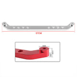 Maxbell Rear Lower Subframe Tie Bar Aluminum Alloy for 1996-2000 Honda Civic EK Silver